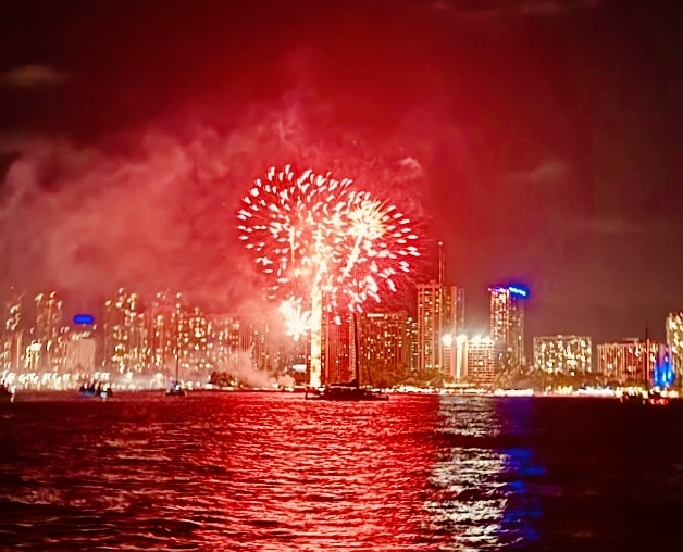 Friday Night Fireworks Waikiki