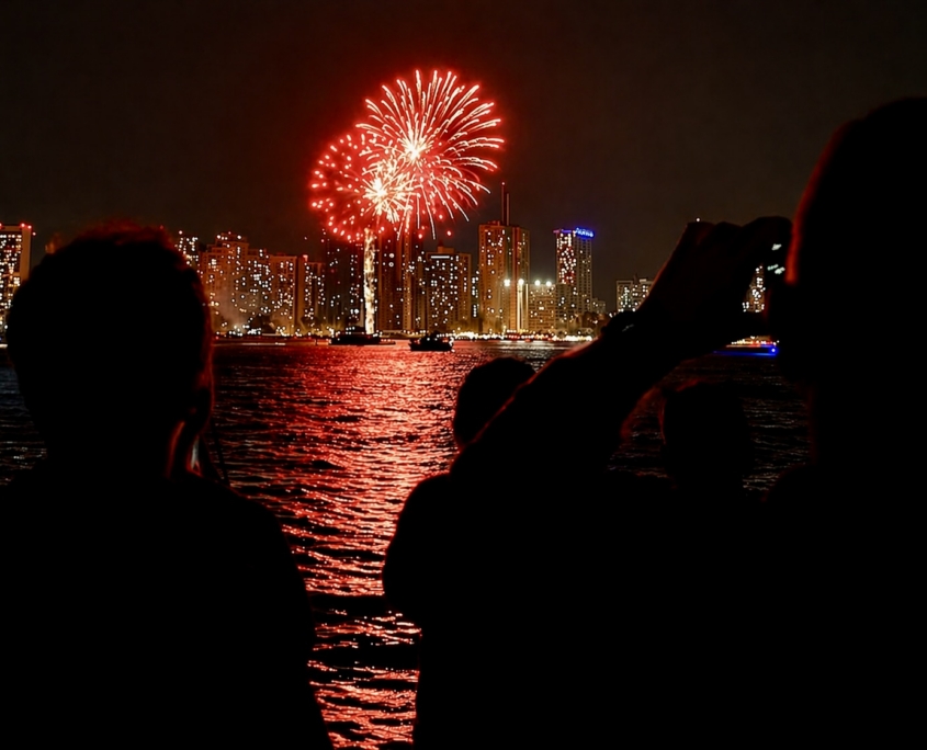 Waikiki Fireworks