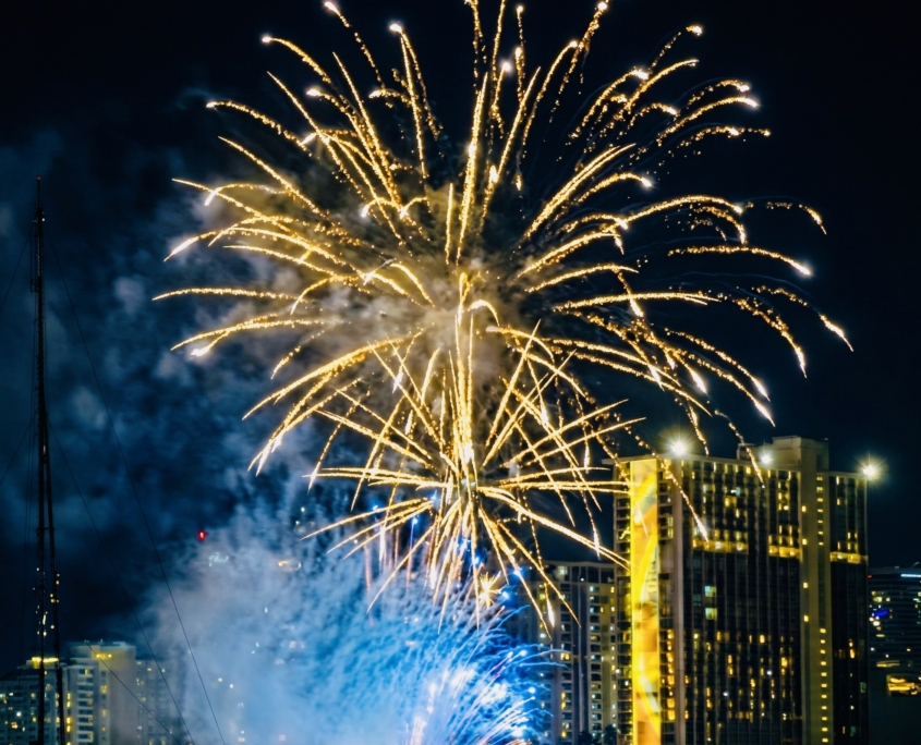 Friday Night Fireworks Waikiki