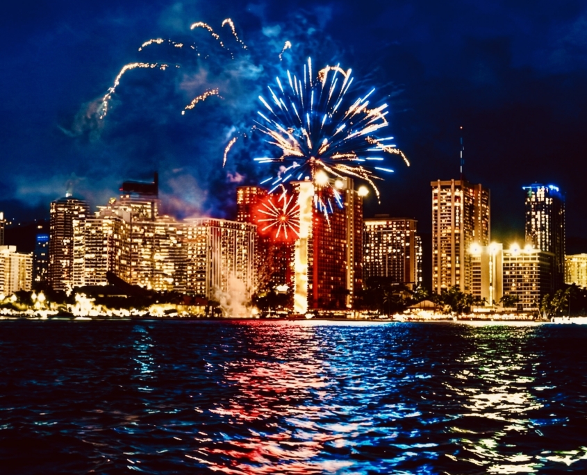 Waikiki Fireworks