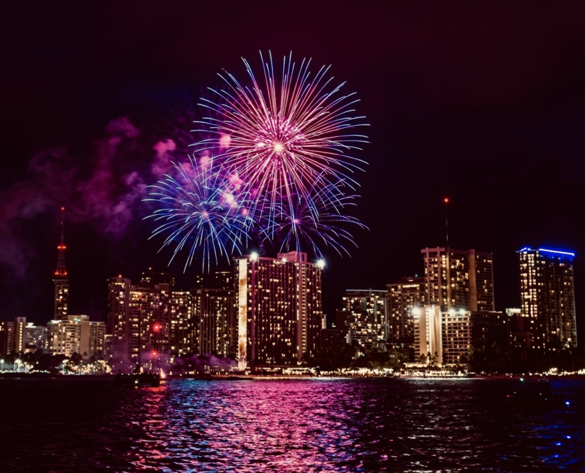 Friday Night Waikiki Fireworks