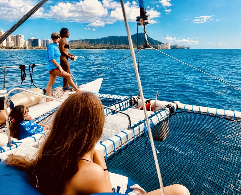 Diamond Head Snorkel Boat Waikiki