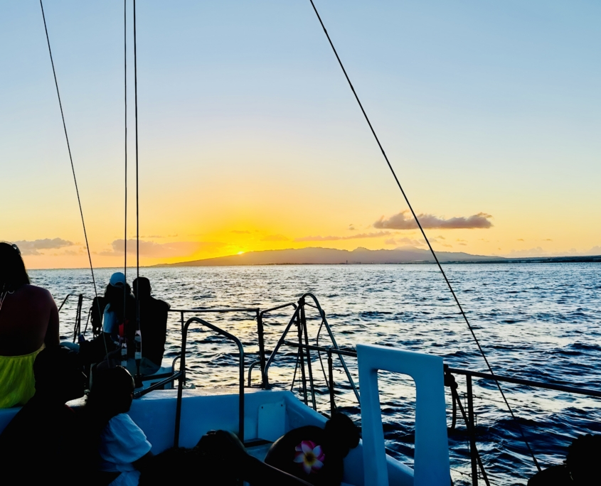 Sunset Sail Waikiki Private Charter